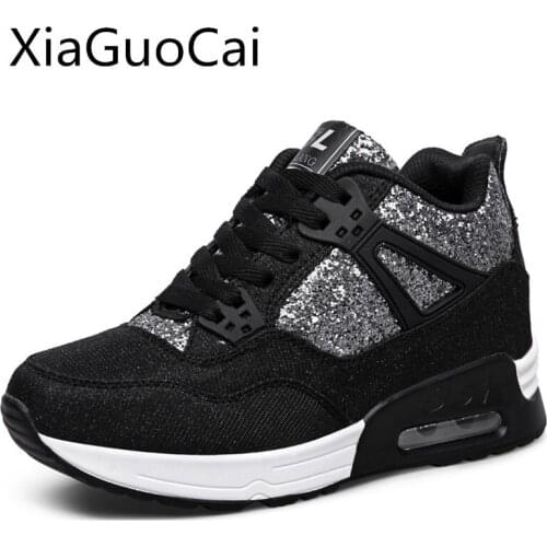 Platform Women Vulcanize Shoes High Quality Casual Shoes Breathable Height Increasing Shoes for Ladies Female Footwear
