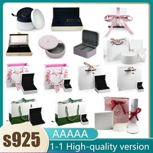 High Quality Packaging Box With Logo Ring Necklace Jewelry Box Jewelry, Birthday Gift Box