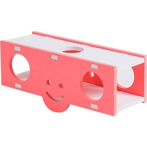 1 Piece Hamster Seesaw Toy Creative Small Animal Hamster Chinchillas Seesaw Tunnel Toys Pet Rat Mouse Play Exercise Toy Supplies