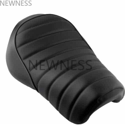 Motorcycle Black Front Driver Seat Solo Seat Synthetic Leather Fits For Harley Sportster Iron 883 XL883N 2016 2017 2018 2019