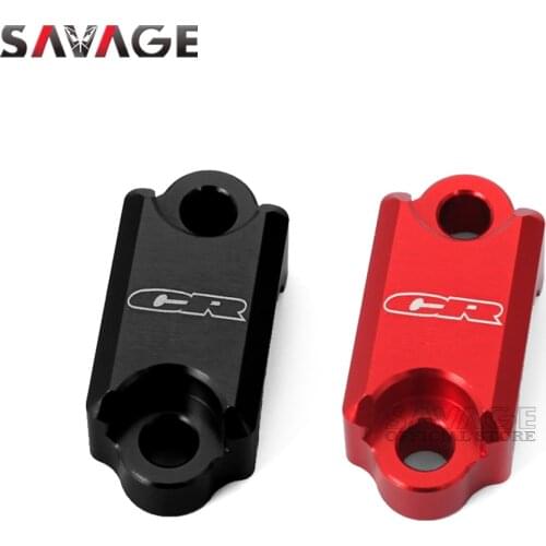 For HONDA CR80R CR85R CR125R CR250R 1992-2007 Brake Master Cylinder Clamp Cover CR 250 125 85 80 R Motorcycle CNC Bar Clamp