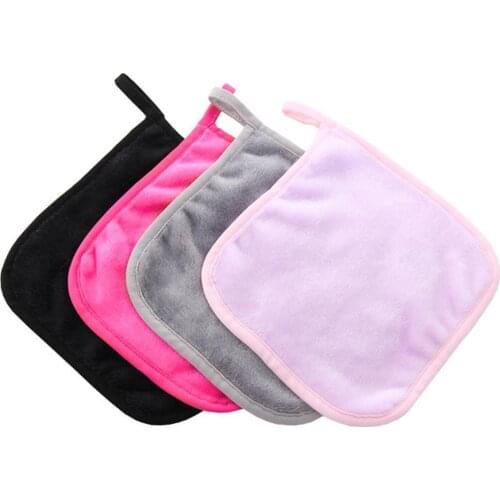 Reusable Microfiber Makeup Remover Cloth Super Soft Cleaning Towel