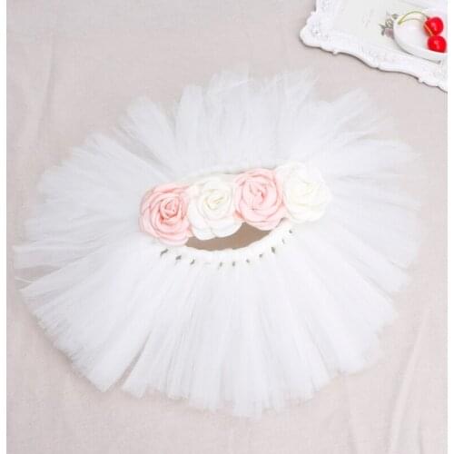 2020 New Newborn Photography Props Infant Costume Outfit Princess Baby Tutu Skirt
