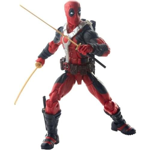 Original Marvel Legends Ultimate Deadpool 6" Action Figure From Vehicle Dead pool Corps Scooter Dinged Comic Toys Doll
