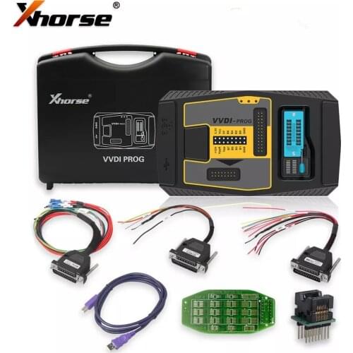 Original Xhorse VVDI PROG Programmer V5.0.1 VVDI Programmer Key Tool Get Free for BMW ISN Read Function Plus PCF79XX Adapter