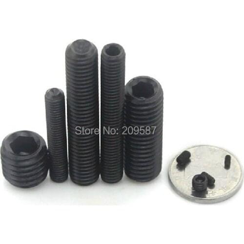 QTY50 M2x6mm Head Hex Socket Set Grub Screws Metric Threaded Cup Point