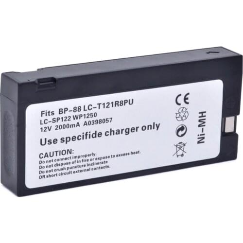 High Quality LC-T121R8PU LC-SP122 LC-SD122PU Battery For COLIN Medical PRESSMATE ADVANTAGE ASM500 NXT ASM 5000 BP88-NXT Battery