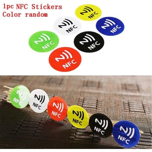 1Pcs Waterproof PET Material NFC Stickers Smart Ntag213 Tags For All Phones