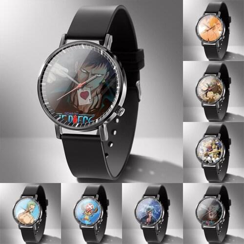 2020 New Arrival Anime One Piece Luffy Zoro Ace Law For Women Watch Watches Quartz Wristwatch Female Clock Brithday Gifts 03