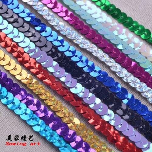 Diy jewelry accessories, handmade materials, sequins, sequin strips, clothing accessories