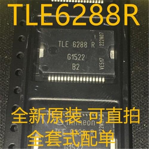 10PCS/LOT TLE6288R TLE 6288 R TLE6288 SSOP36 Smart 6 Channel Peak&Hold Switch PDSO36 on-board computer for car repair equipment