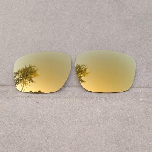 Bronze Gold Mirrored Replacement Lenses for Sliver Sunglasses Frame 100% UVA & UVB Anti-Reflective