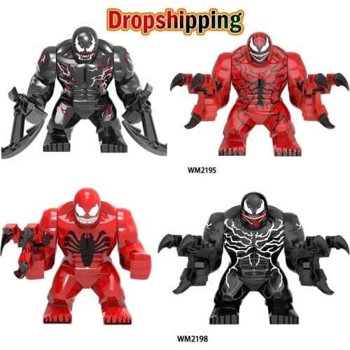 Disney Fidget Toy Avengers Hulk Iron Man Venom Wolverine Super Heroes Building Blocks Figures Sets Toys For Children Gifts