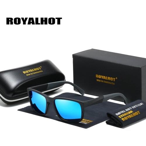 RoyalHot Men Women Elastic Cosy TR90 Frame Polarized Sunglasses Driving Sun Glasses Shades Oculos masculino Male 90080