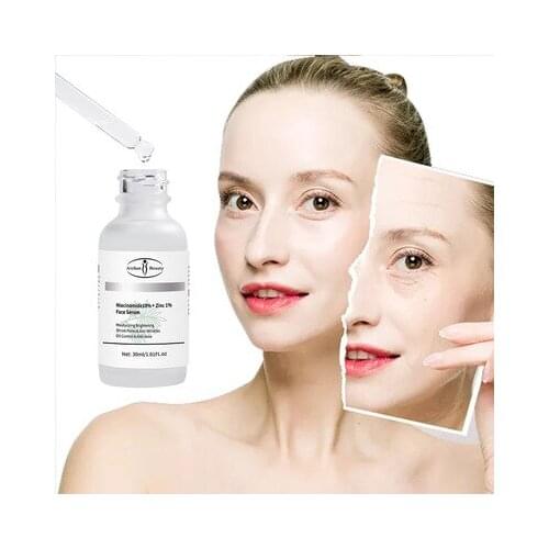 Nicotinamide Stock Solution Facial Serum Whitening Essence Moisturizing Shrink Pores Brightening Face Serum Skin Care 30ml