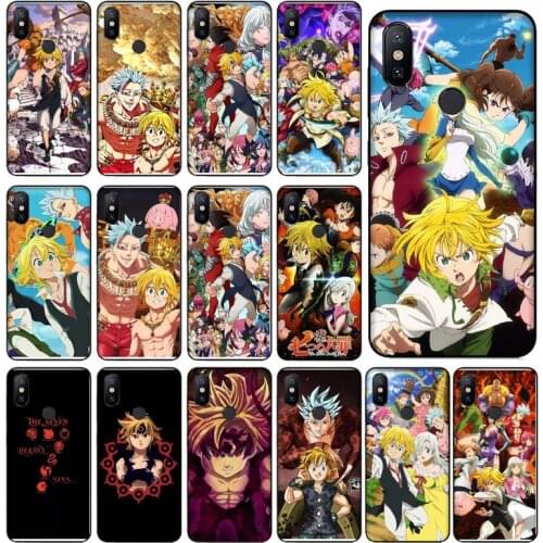 Nanatsu no Taizai Seven Deadly Sin Phone Case For Xiaomi Mi Note 10 Lite pro 7 9 9t pro se a2 lite