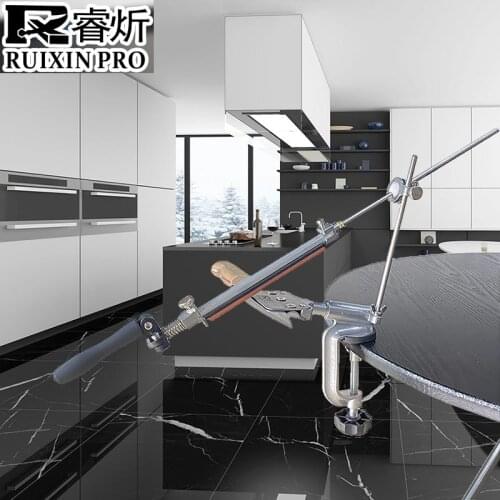 Expert Knife Sharpener Fixed Grinder Aluminum alloy Professional Angle Sharpening System Whetstone Kitchen Tool Metal Material