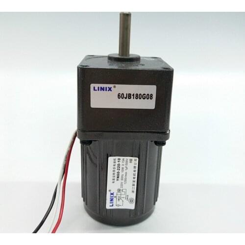 LINIX Gear Reducer Motor YN60-220-10 60JB180G08 Constant Speed Type