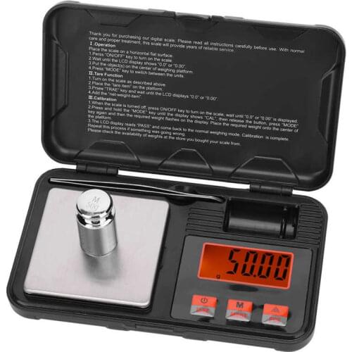 Hand Tools tijeras Mini Jewelry Scale High Accuracy Portable Small Pocket for Gold Spices Coins Measuring Tool cutter tesoura