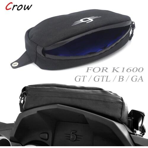 Modern waterproof motorcycle handlebar travel bag FOR BMW K1600B K1600GT K1600GTL/Grand America 2016 2017 2018 2019 storage bag