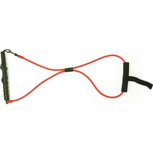 Golf Swing Trainer Strength Trainer Strong Action Correction Device Golf Swing Pull Rope Natural Latex Elastic Rope