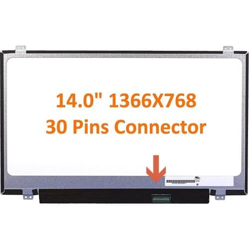 Generic 14" Screen Compatible With HP Stream STREAM 14-AX020WM 14-AX Series Replacement LCD Screen For Laptop LED HD Glossy