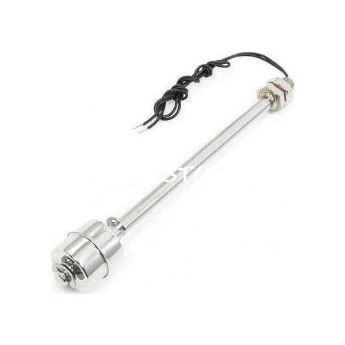 180mm Long ZS18010 Liquid Water Level Sensor Vertical Float Switch 10mm Thread