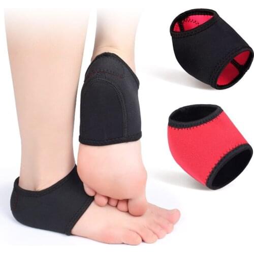 Black and Red Heel Heel Socks Cover Men Women Heel Protection Cover Socks Foot Protection Socks Warm Shoe Cover Anti-wear Insole