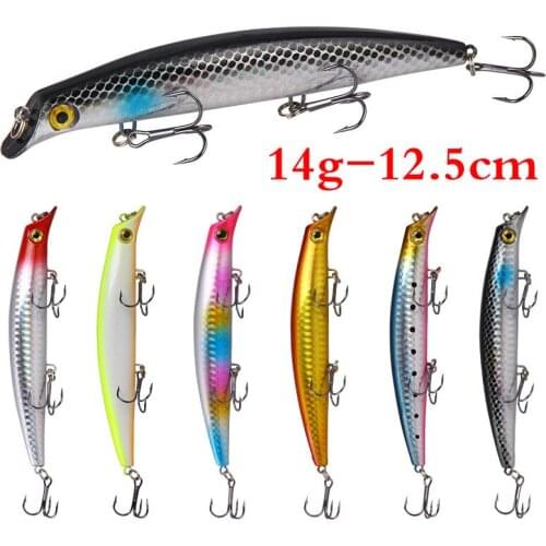 14g/12.5cm Popper Fishing Lure Bait Bass Carp Fish bait Hard Artificial Fish Lures Freshwater Fishing Lures Wobbler Tackle