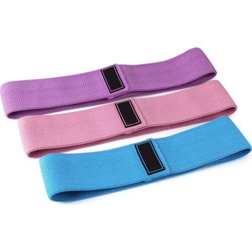 3pcs/set Unisex Hip Circle-Loop Resistance Band Fitness Workout Exercise Non-slip Bands For Legs Thigh Glute Butt Squat Training