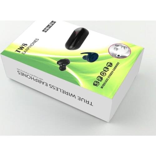 SS TWS 025 Wireless Bluetooth 5.0 Earphone Hi-Fi Ultraligh Sports Headset Support Gaming Mode Phones HD Call