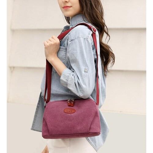 Ladies Purses Crossbody Bags For Women Messenger Bag Shoulder Tote Casual Canvas Handbags Purses Female Fashion Handbags