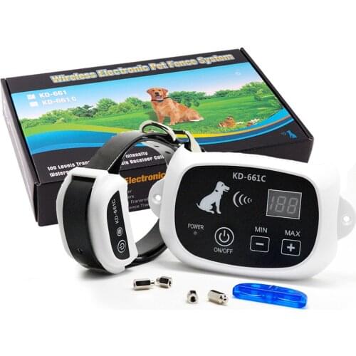 KD-661 500m Dog electric fence wireless 1/2/3 dogs crate with electeic collar pet perros accesorios dropshipping center