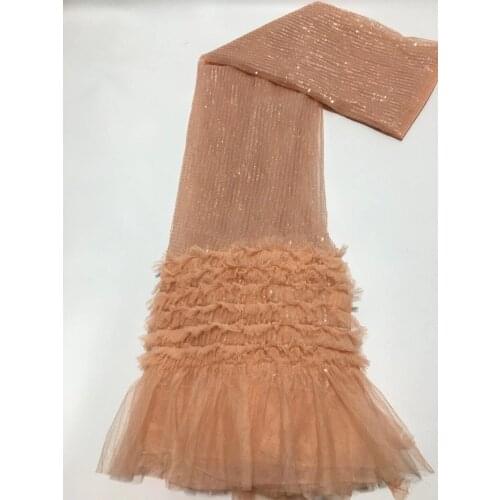 Good Quality African Lace Fabric 5 yards French Lace Fabric J-1188811 Nigerian Lace Fabric For Wedding