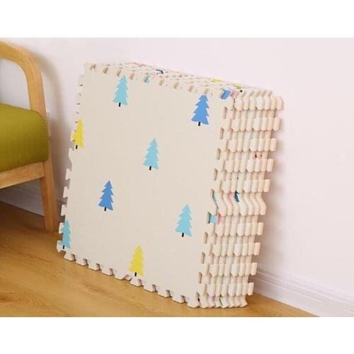 New Foam Play Mat Baby Puzzle Pine EVA Floor Mat Thick Carpet Mat Childrens Toy Educational Toy Activity Mat