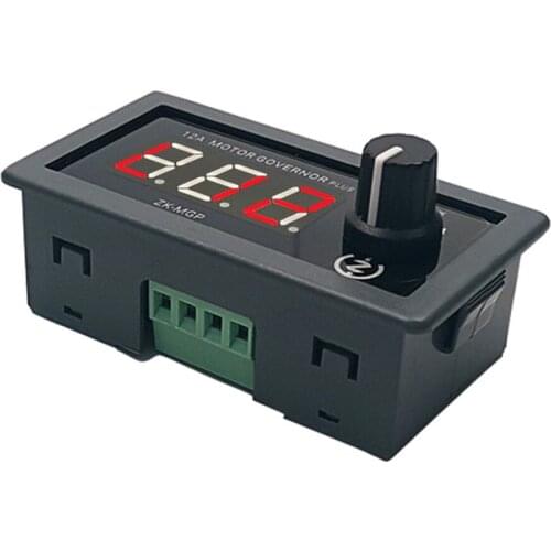 PP4K PP3K DC 12V 24V Motor Speed Controller LCD LED Digital Display PWM Pulse Generator for Motor Light Speed Control Adjustable