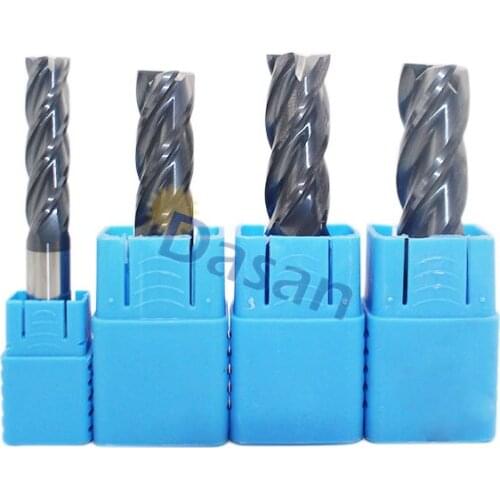1pcs 18mm end mill carbide mill cutter 4 blade hrc50 4f d18x100l milling bit tool endmills cnc milling cutter