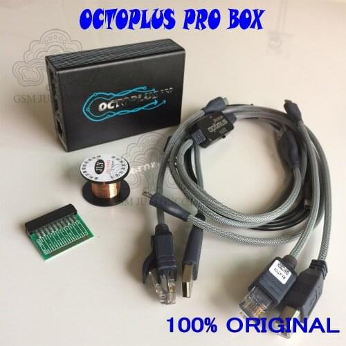 Octoplus pro Box 8 in 1 set ( Activated for Sam + LG + eMMC / JTAG + 5 cables )