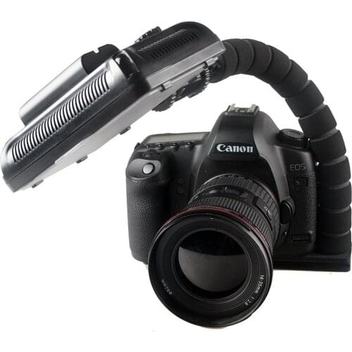 L-shaped Bracket Flexible Arm SLR Camera Hot Shoe Flash Mount Adapter Camera Flash Led Light Bracket Grip Tripod Holder