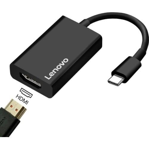 Lenovo USB Type C to 4K HDMI 1080P VGA Adapter Cable For Computer PC Laptop Tablet Mobile Phone Macbook Converter