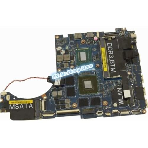 SHELI FOR DELL XPS 15 L521X laptop motherboard CN-0MTYJT 0MTYJT MTYJT LA-7851P I7 3520M CPU DDR3