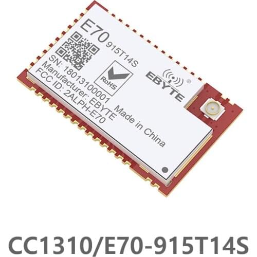 E70-915T14S CC1310 module SoC UART RF 915MHz module Wireless Transceiver Transmitter Receiver Anti-interference high reliability