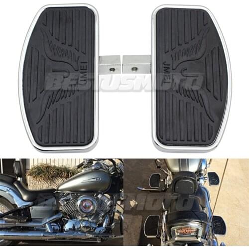 Motorcycle Front Rider / Rear Passenger Foot Pegs Footrests Floorboards For Honda Shadow 400 750 ACE VT400 VT750 2004-2012