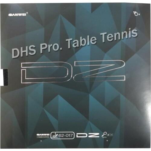 2019 New SANWEI DZ Pips-long (DIZZY, Tenacious Pips, ITTF Approved) Table Tennis Rubber Pimples Long Topsheet OX without Sponge