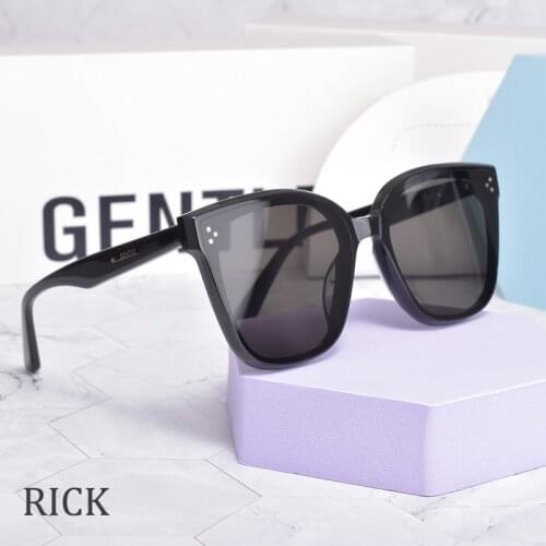 2021 New Fashion Luxury Brand GM Sunglasses Women men RICK Square Polarizing UV400 lenses Sun glasses for Man women