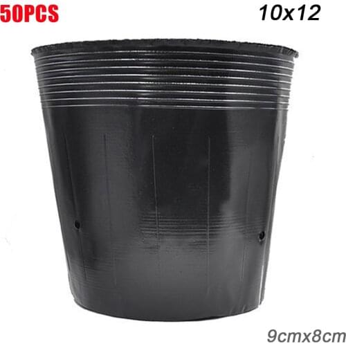 50/100pcs Plastic Seedlings Starter Pot Plants Nursery Pots for Germination Seedling B1