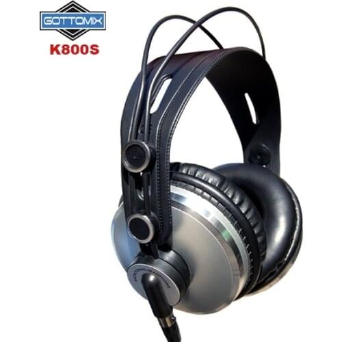 Gottomix K800S Professional Closed Back Studio Headphone,On-Stage Studio Monitoring, For Monitor/Mastering/Live Sound Mixing