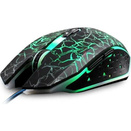 X8 Blaze Tiger USB wired luminous gaming mouse Internet cafe home CFlOL competitive game photoelectric mouse