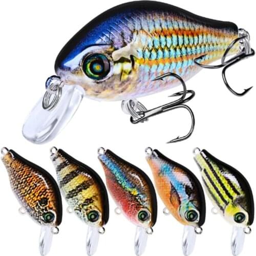 1pcs CrankBait Fishing Lure Wobblers 5.2cm 8.5g Floating Artificial Plastic Japan Hard bait Bass pesca carp Fishing Tackle
