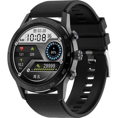 Smart Watch DT70 Round Dial Wireless Calls Smartwatch IP68 Waterproof Fitness Heart Rate Monitoring Bracelet
